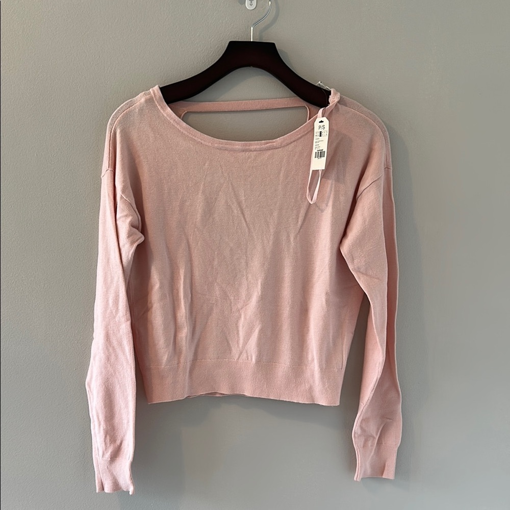 Garage Pink Long Sleeve Top